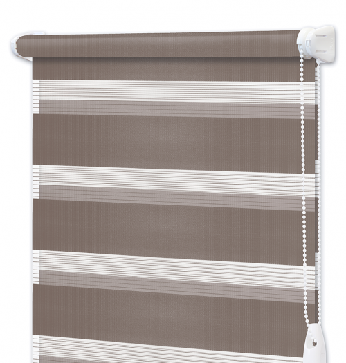 Рулонная штора День-Ночь Wenster Elegance DN 506 130х185 см открытого типа Коричнево-фиолетовый (в363319483) Рулонная штора День-Ночь Wenster Elegance DN 506 130х185 см открытого типа Коричнево-фиолетовый (в363319483)