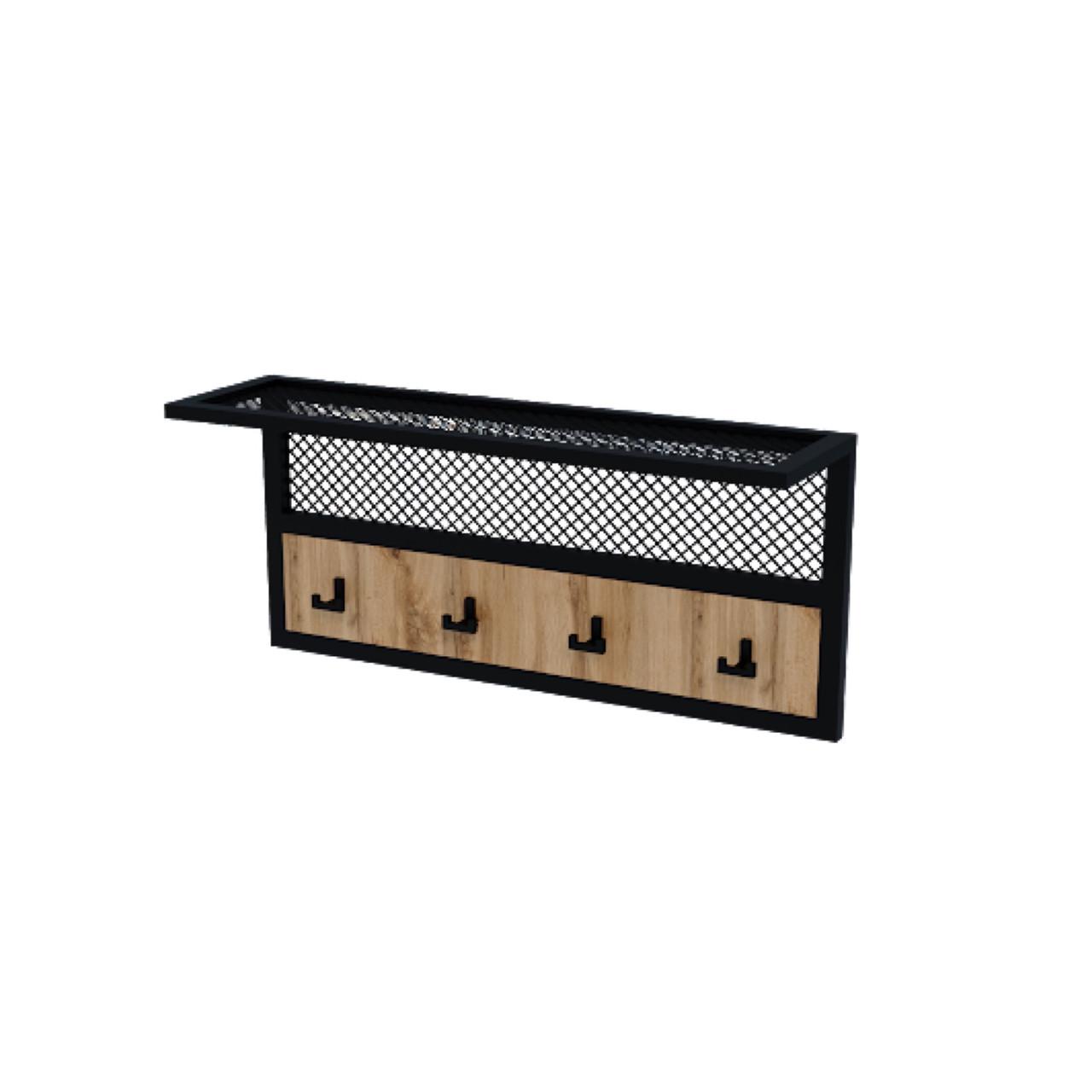 Вешалка настенная с крючками Loft mini (000088460)