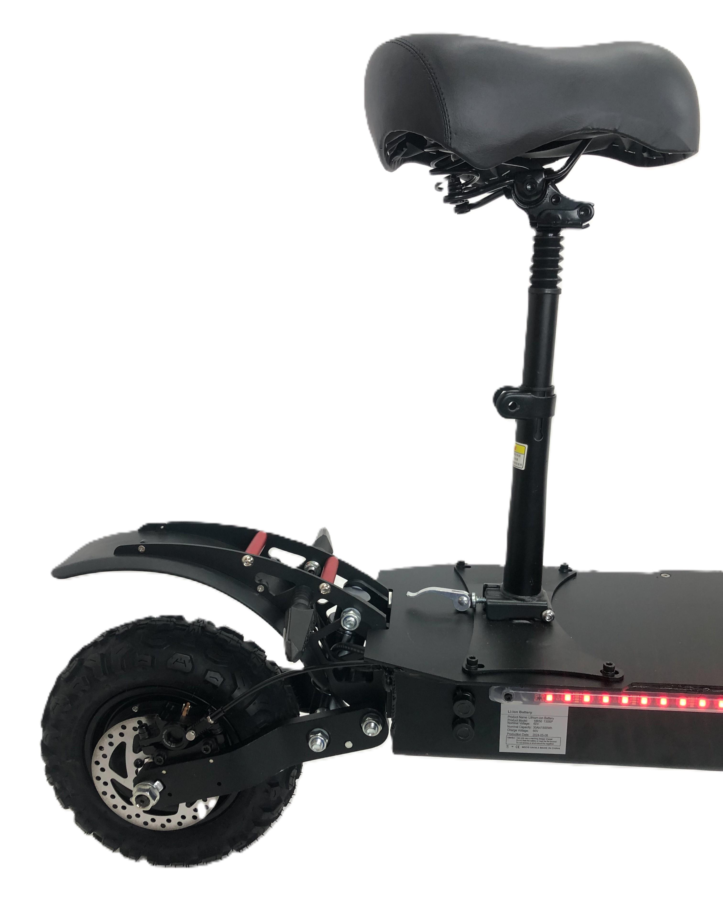 Електросамокат TESLA 4000 3000W х2 60V 30Ah NFC ключ - фото 17