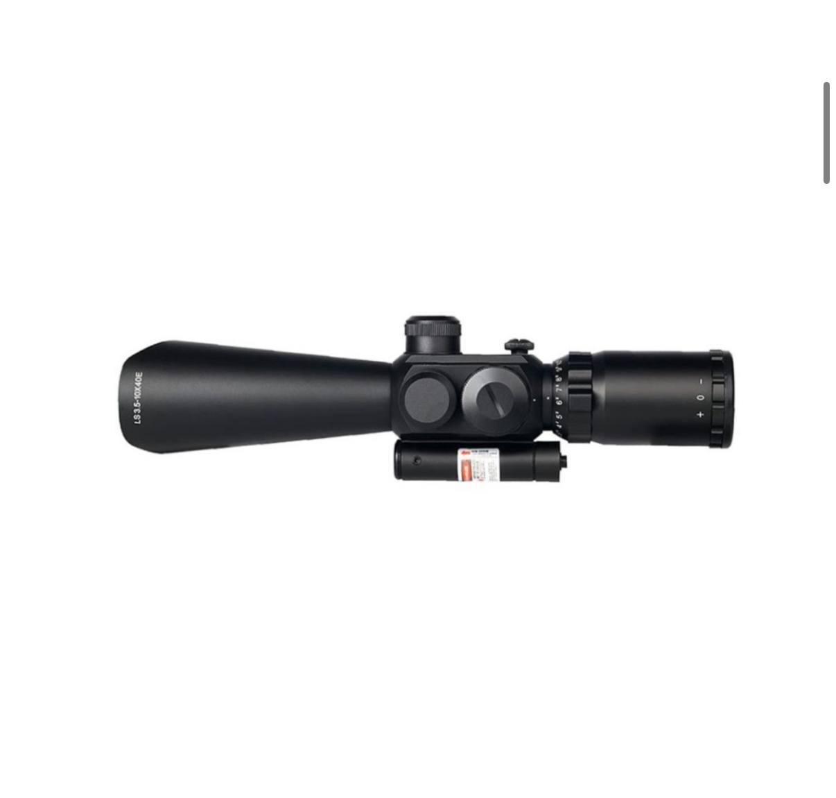 Прицел оптический М8 3.5–10x40E с подсветкой и лазерным целеуказателем - фото 4