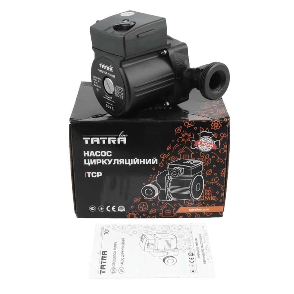 Циркуляційний насос Tatra Line TCP 25-40/180 мм без кабеля (89948) - фото 2 Циркуляційний насос Tatra Line TCP 25-40/180 мм без кабеля (89948) - фото 2