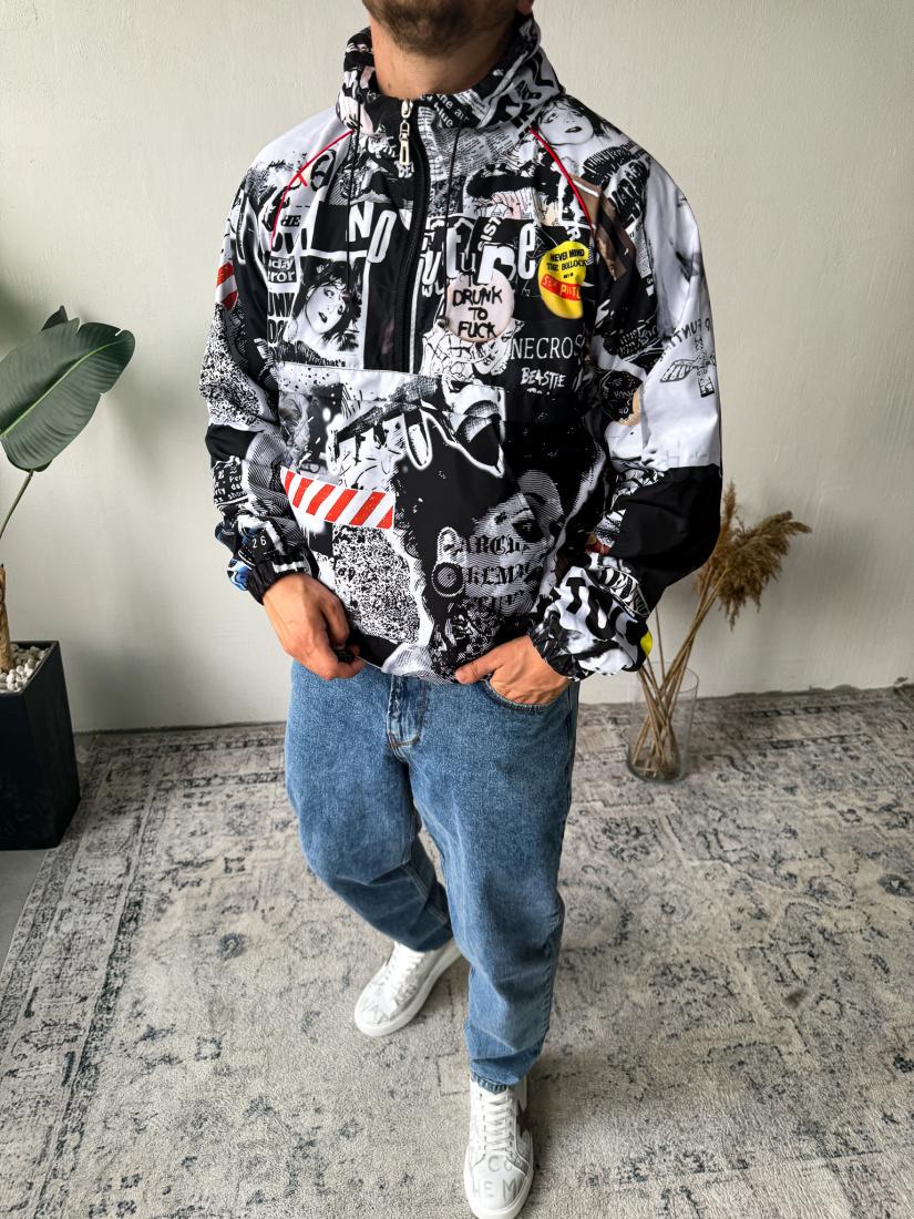 Анорак 49-010 S Різнокольоровий (39786) - фото 2 Анорак 49-010 S Різнокольоровий (39786) - фото 2