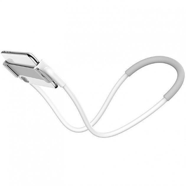 Держатель для телефона Baseus 4-10'' Neck-Mounted Lazy Bracket SUJG-ALR02 White