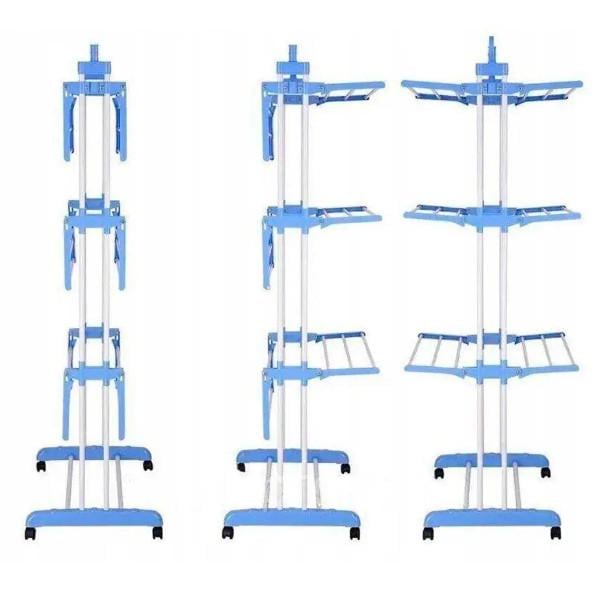 Сушилка для белья Garment Rack многофункциональная 64х178 см Белый - фото 2