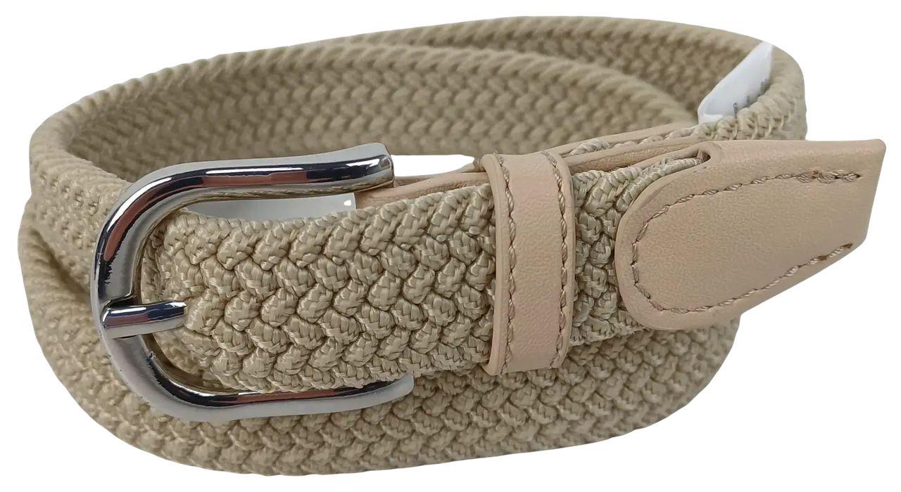 Ремінь жіночий UP2 Fashion гумка 85х2,5 см Бежевий (4061459376159) - фото 4 Ремінь жіночий UP2 Fashion гумка 85х2,5 см Бежевий (4061459376159) - фото 4