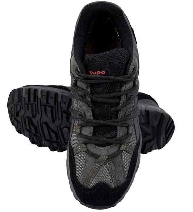 Кросівки чоловічі комбіновані термо 20887-2 p. 44 27,5 см Сірий з чорним Кросівки чоловічі комбіновані термо 20887-2 p. 44 27,5 см Сірий з чорним