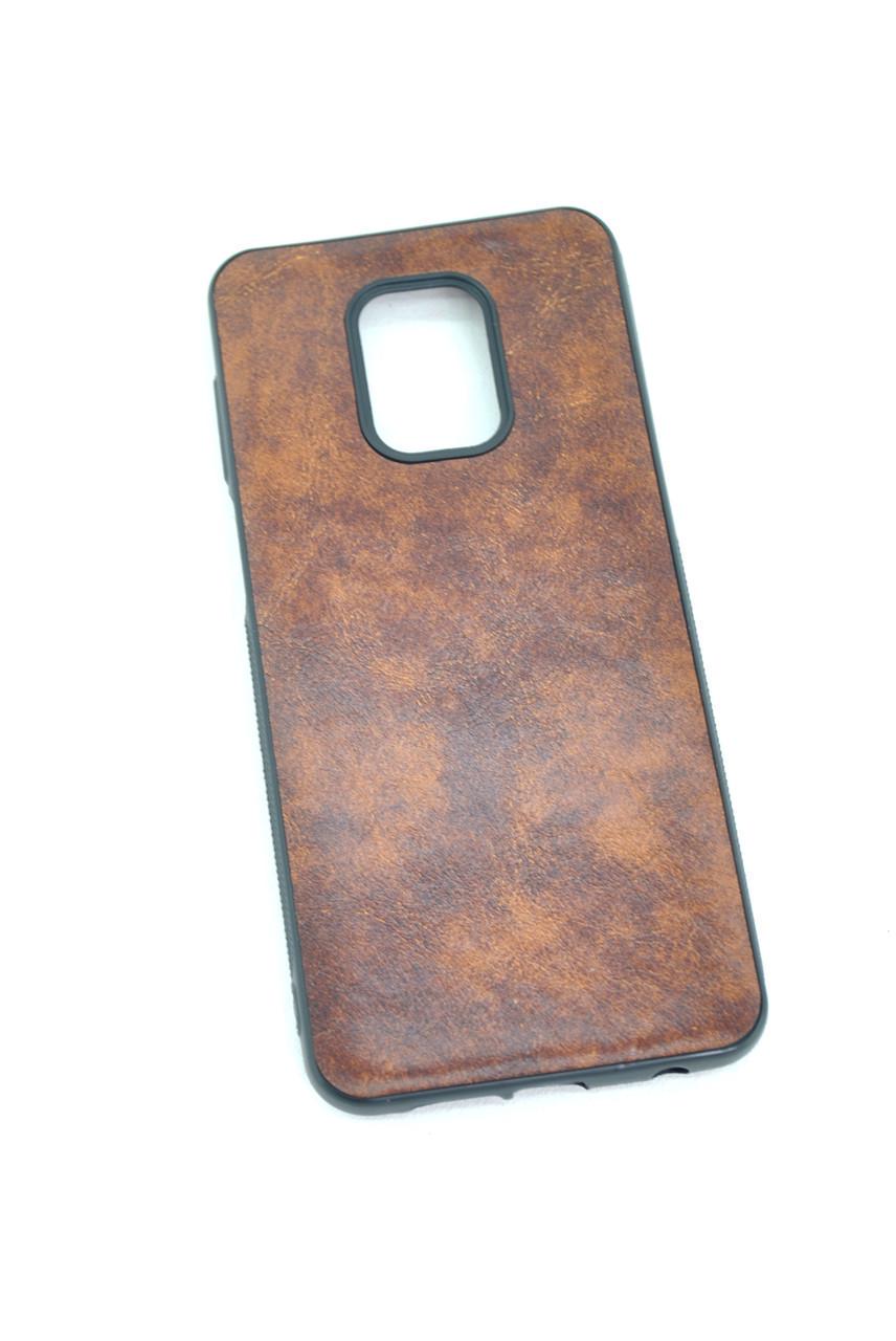 Чохол для телефону Xiaomi Redmi 9 Silicone VESTA Leather Brown (P2)