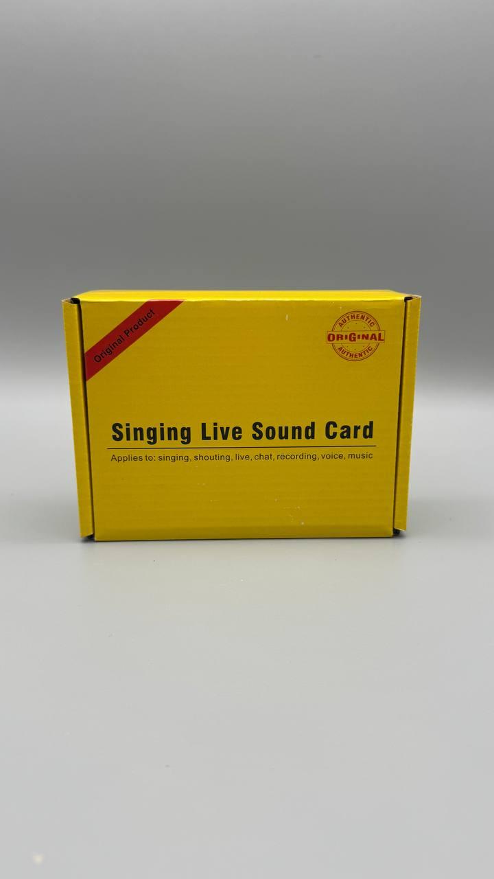 Звуковая аудио карта внешняя для микрофона (V8) - фото 2 Звуковая аудио карта внешняя для микрофона (V8) - фото 2