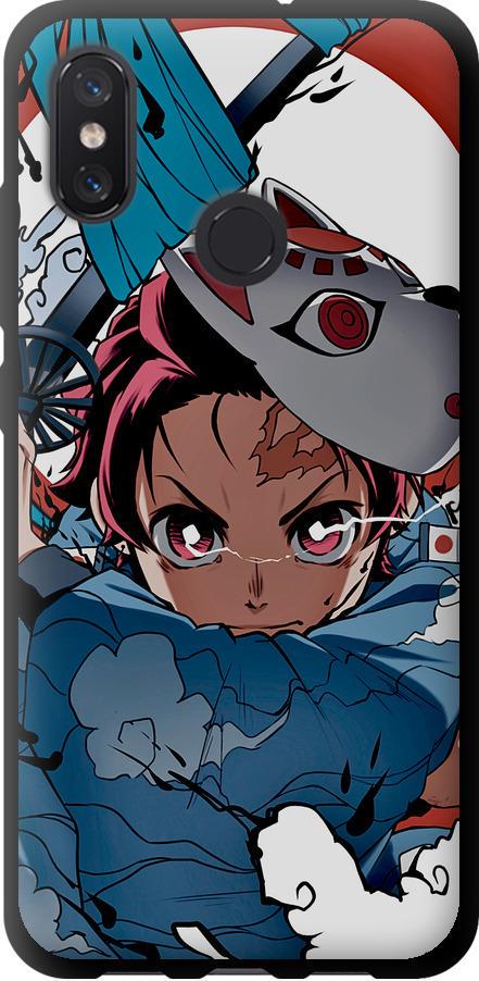 Чехол на Xiaomi Mi8 Танджиро Камадо (5574b-1499-42517)