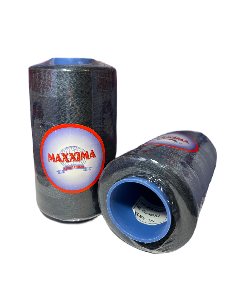 Нитки швейные Maxima 40/2 Темно-серый (119) - фото 3 Нитки швейные Maxima 40/2 Темно-серый (119) - фото 3