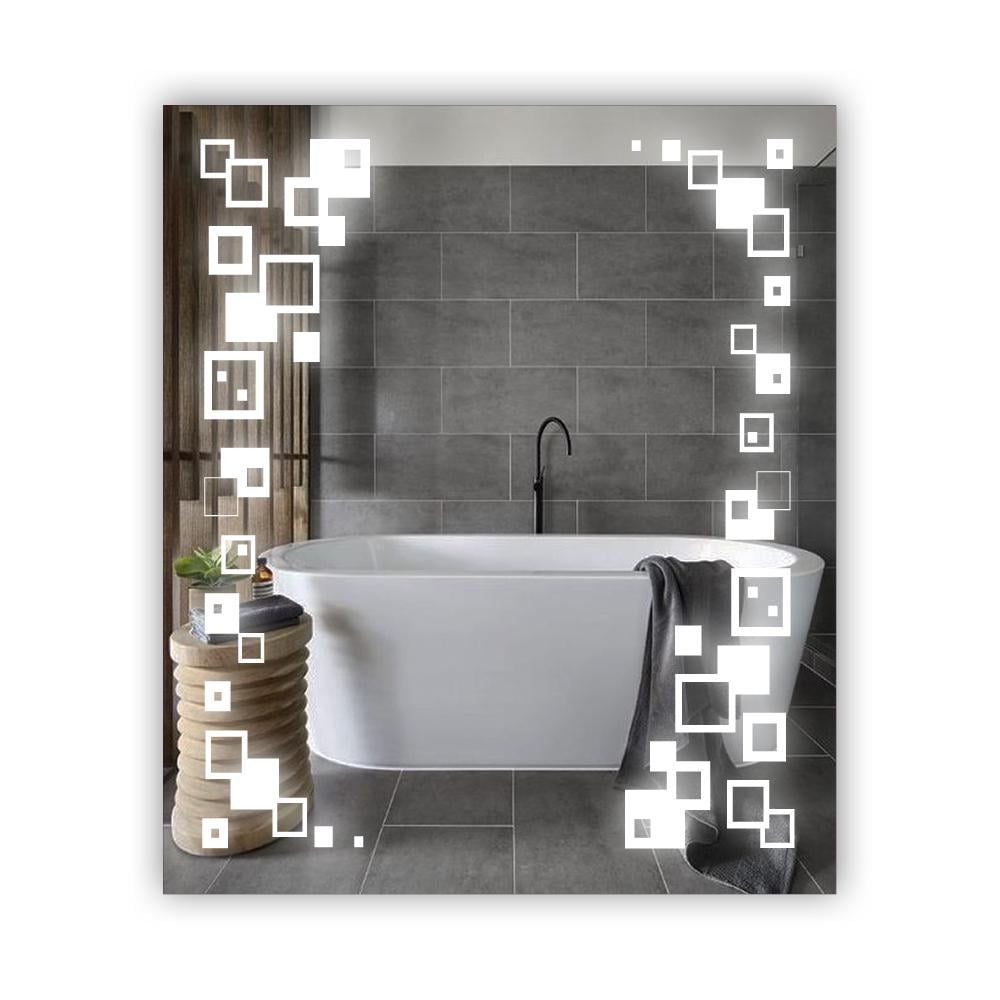 Зеркало с LED подсветкой 700х800 мм (SR-032)