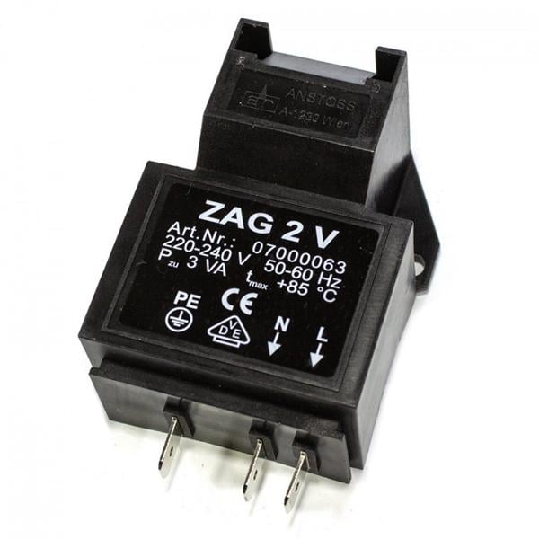 Трансформатор розжига ZAG 2V для конденсационного котла Baxi Luna Duo Tec/Luna/Power HT 8435220 (00000059009)