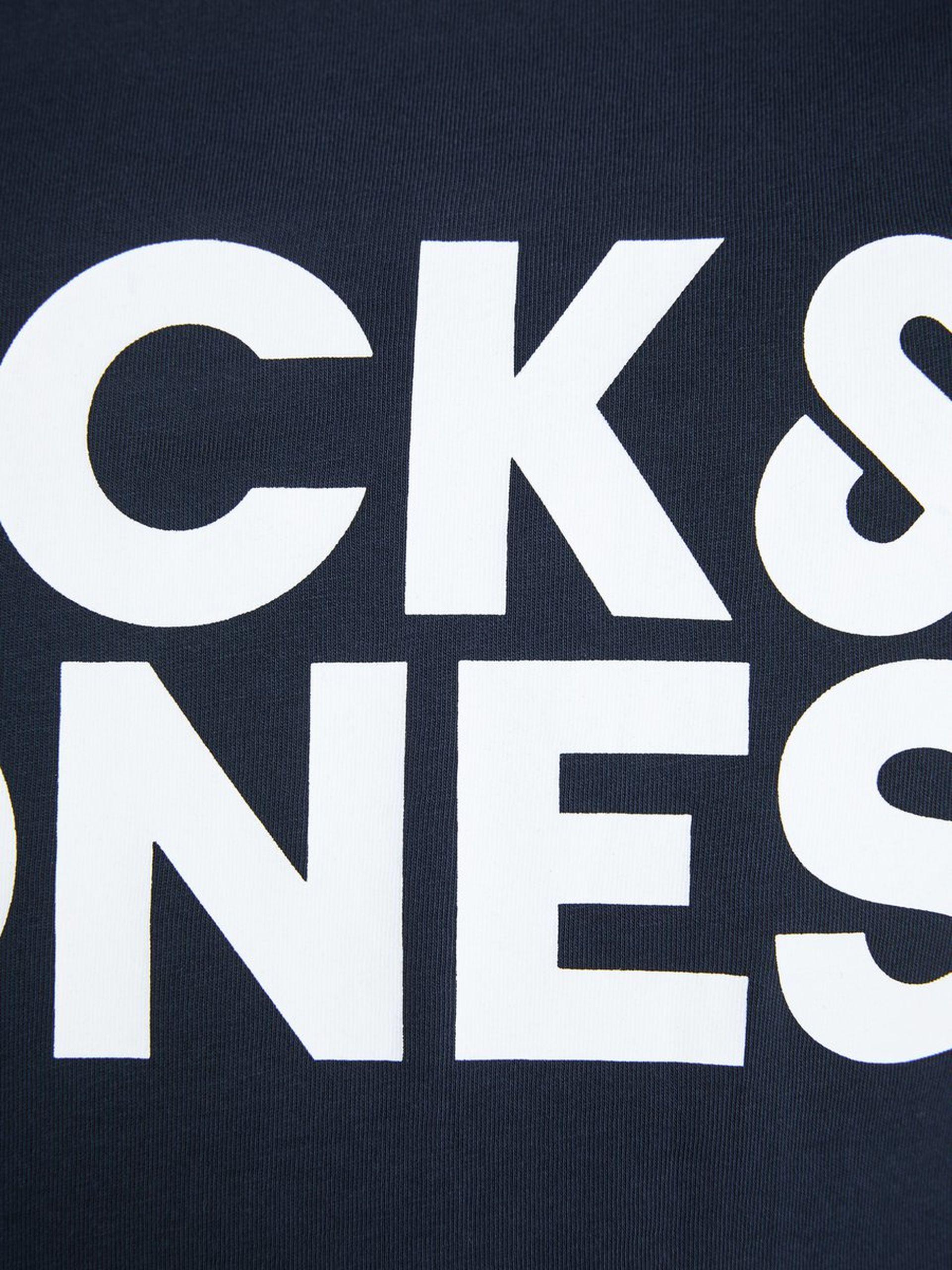 Футболка чоловіча Jack & Jones 12151955 M Синій - фото 6 Футболка чоловіча Jack & Jones 12151955 M Синій - фото 6