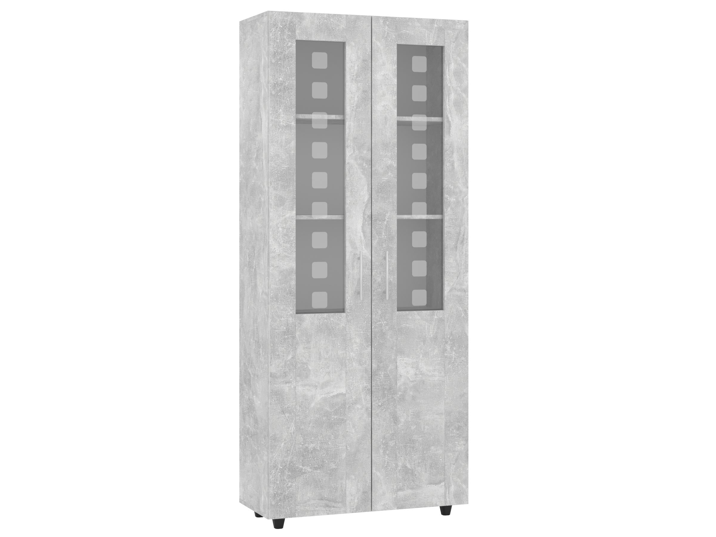 Шкаф гардеробный PEHOTIN ШД-6 80х38х189,5 см Бетон (PN-102283)