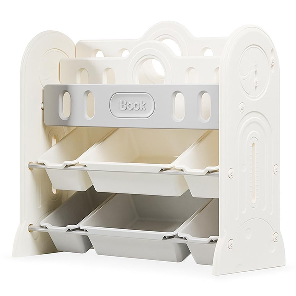 Стеллаж Mealux Slotto White (KD-E121 White)