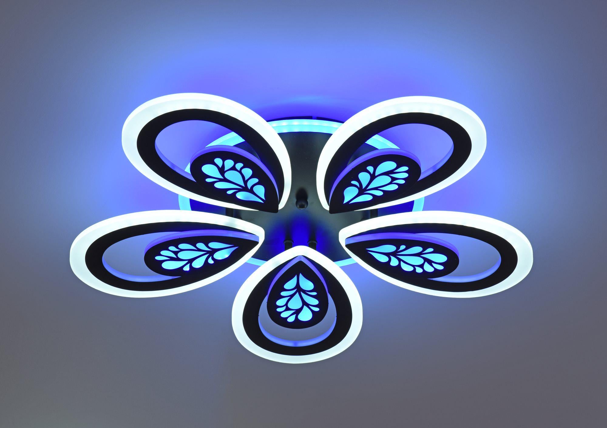 Люстра потолочная VALESO 55594/5 LED Черный
