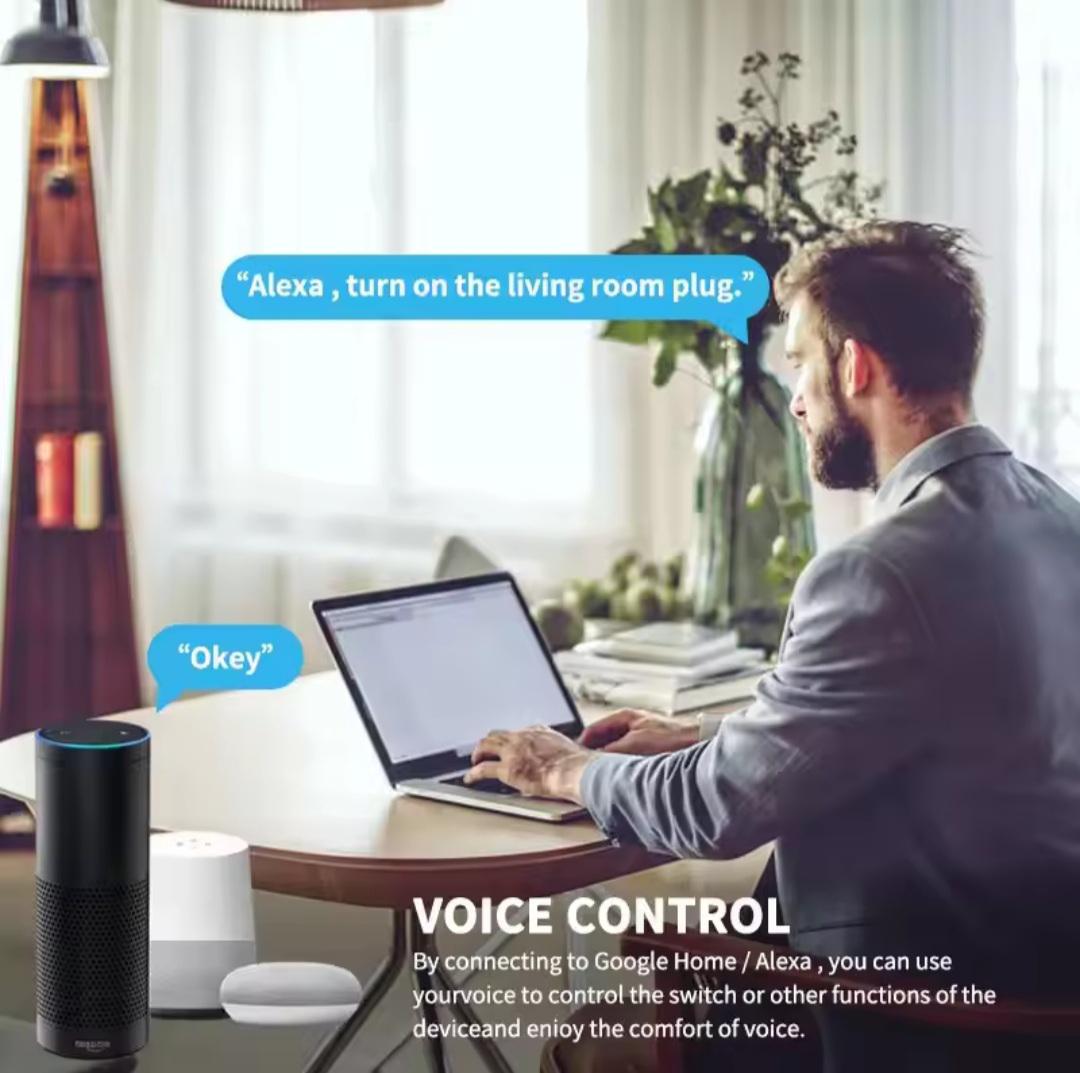 Розумна розетка із Wi-Fi та Bluetooth 20А таймером та моніторингом розходу енергії (2571833444) - фото 5