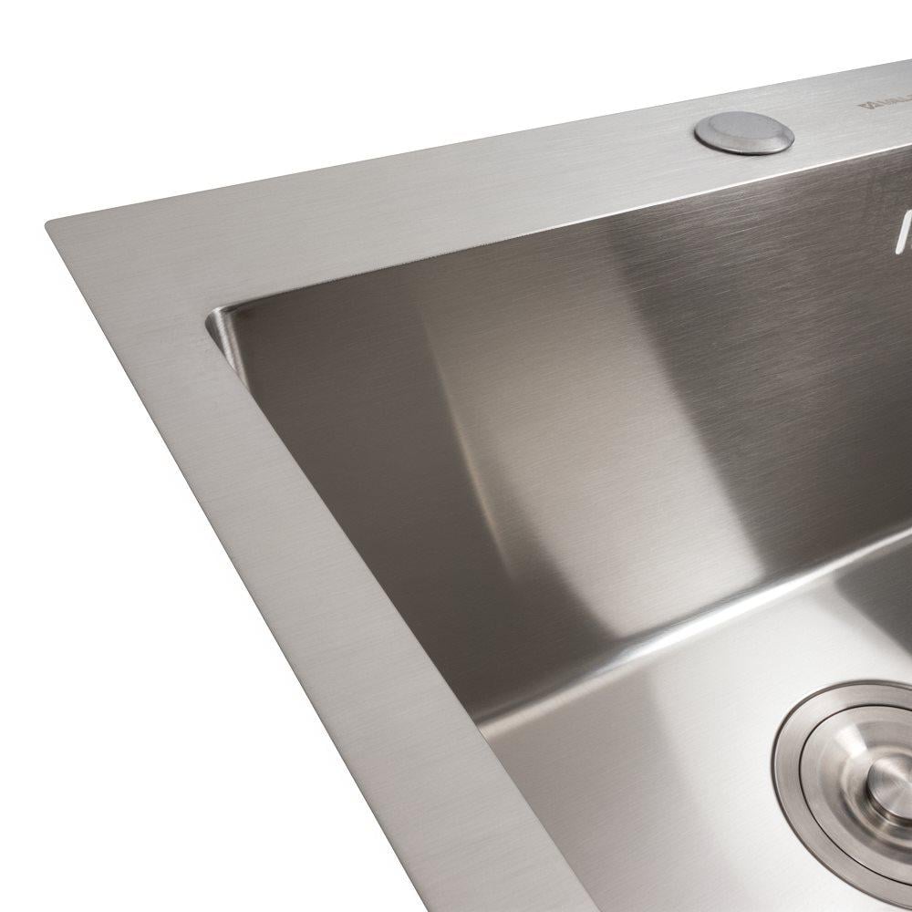 Кухонний комплект Valeso Handmade мийка нержавійка 50x50 см змішувач 56 NESP (000050609) - фото 6 Кухонний комплект Valeso Handmade мийка нержавійка 50x50 см змішувач 56 NESP (000050609) - фото 6