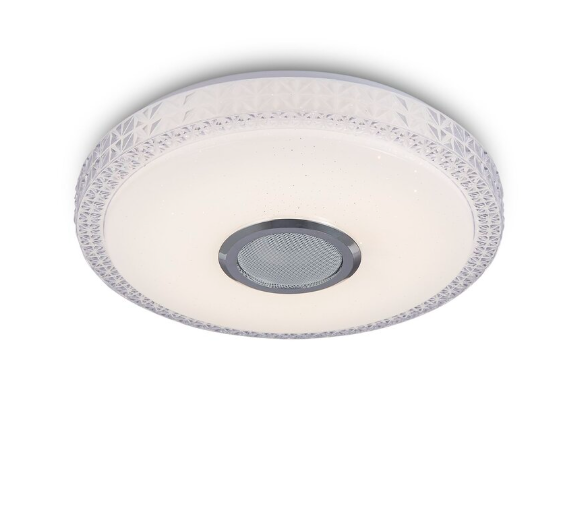 Смарт-светильник LED музыкальный Valeso для гостиной и спальни 48W/5W RGB Белый