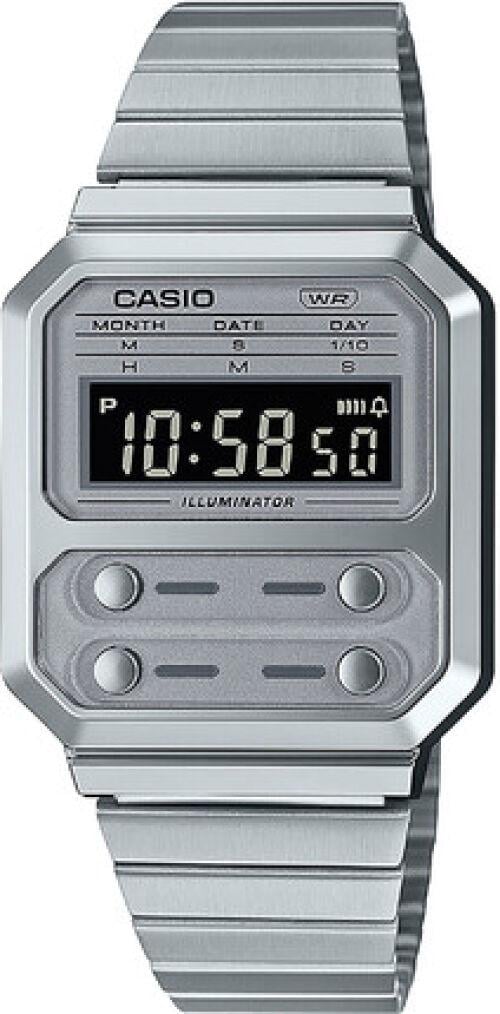 Наручний годинник чоловічий Casio A100WE-7BEF (488301)