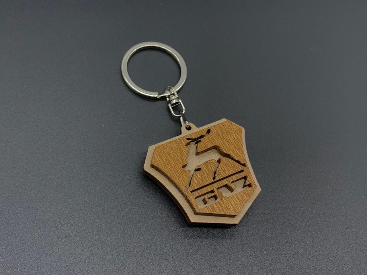 Брелок автомобильный деревянный с маркой Газель 4,5х2,5 см Светло-коричневый (925529875) Брелок автомобильный деревянный с маркой Газель 4,5х2,5 см Светло-коричневый (925529875)