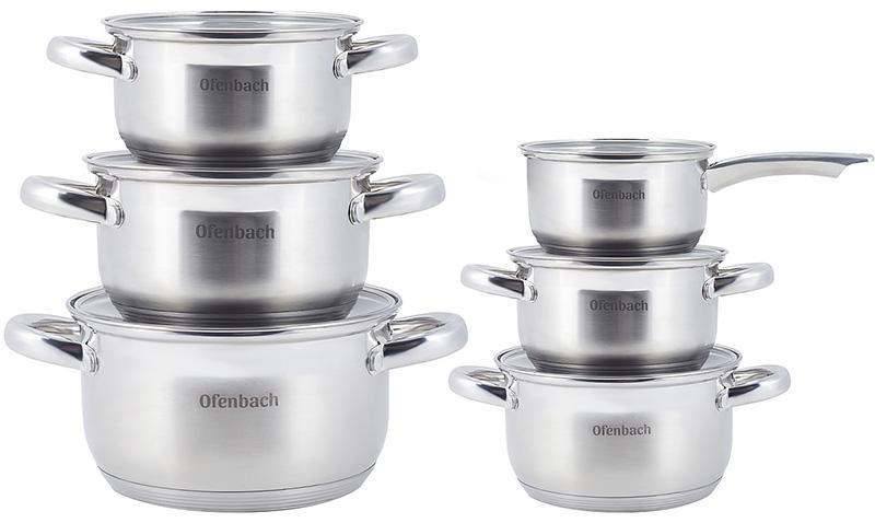 Набор кухонной посуды Ofenbach Hamburg 12 пр. - фото 5