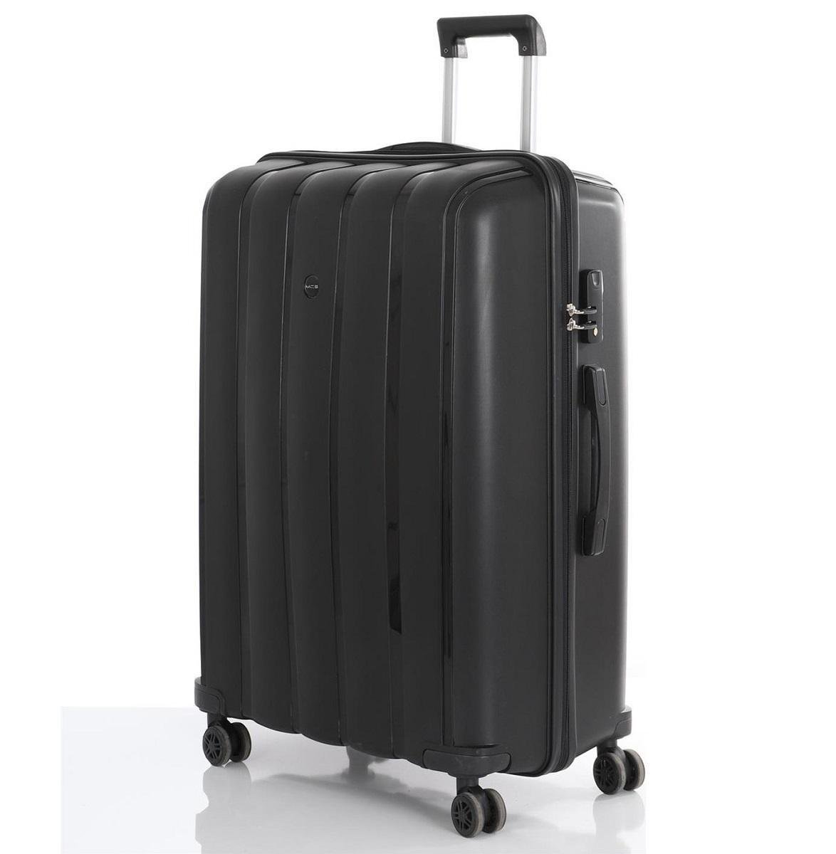 Чемодан пластиковый MCS V305 большой Черный (Mp00126)