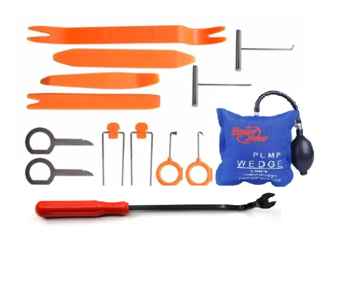 Набір інструментів для розбирання салону авто з повітряним клином (1824567806)