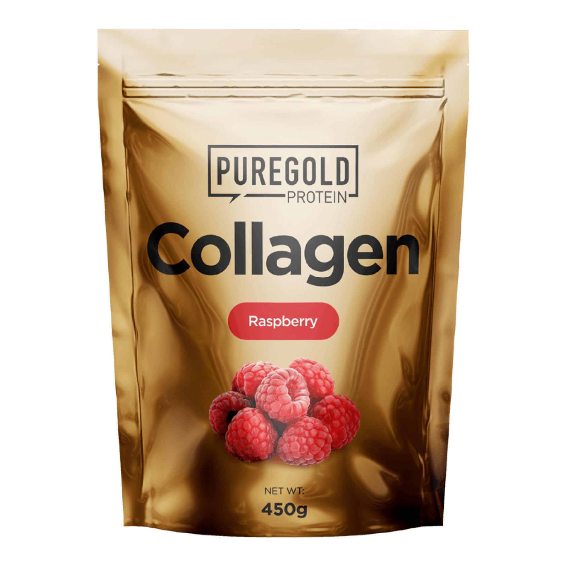 Коллаген Pure Gold Protein Collagen Raspberry 450 г