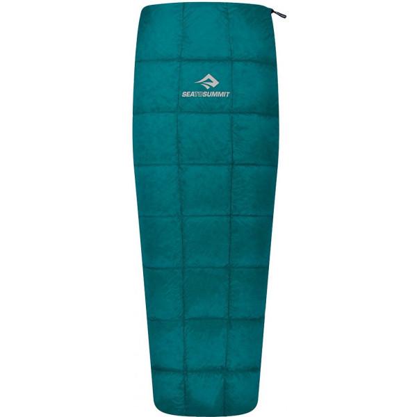 Спальный мешок Sea to Summit Traveller TR1 Regular 2019 Teal, Left Zip (ATR1-R) - фото 2