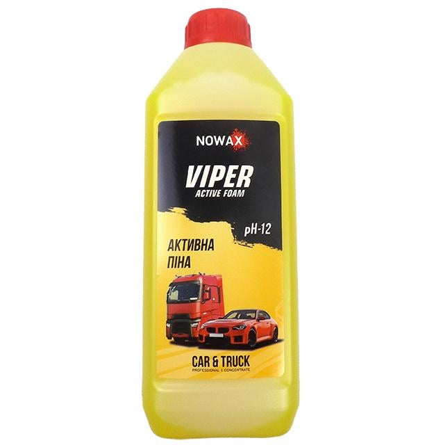 Піна активна Nowax NX01142 для б/к мийки Viper Active Foam концентрат 1:10 1 л (279708) Піна активна Nowax NX01142 для б/к мийки Viper Active Foam концентрат 1:10 1 л (279708)