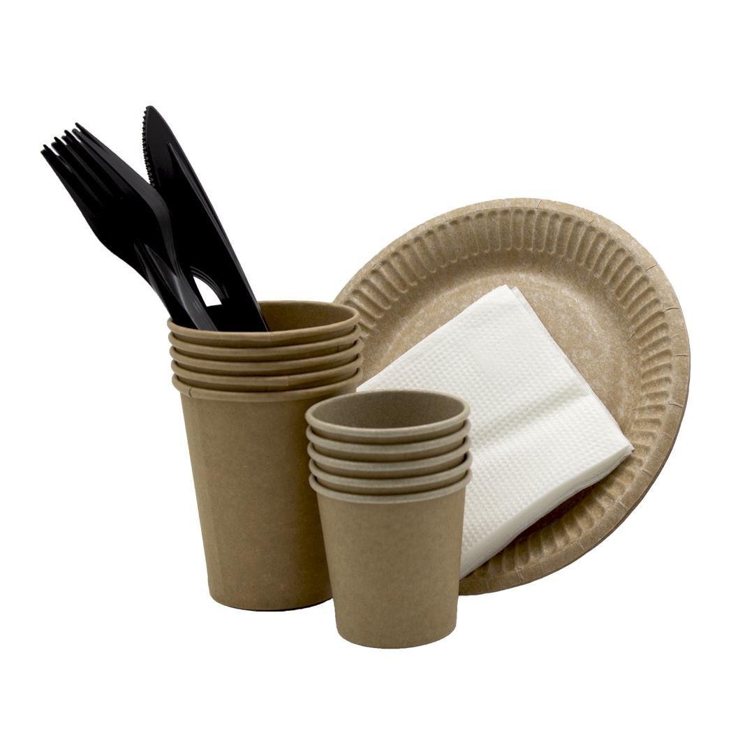 Набор одноразовой посуды Premium 5 персон (50606943332)