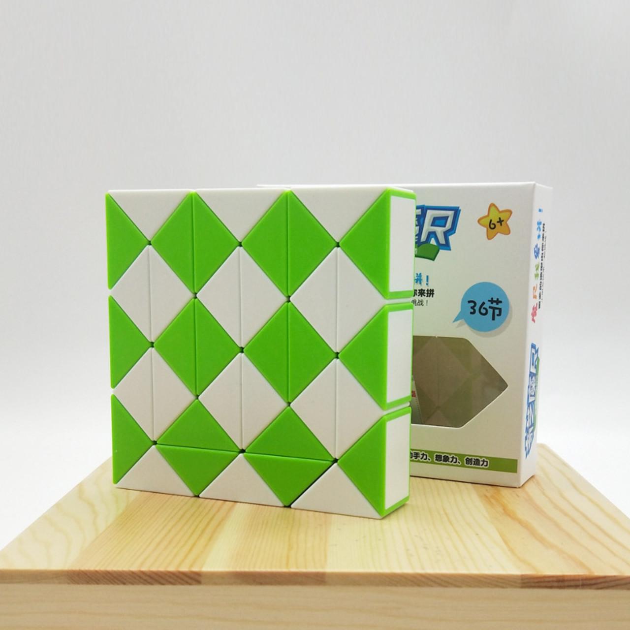 Головоломка змейка QiYi Rubik's 62 см/36 элементов Blue (136845) - фото 3 Головоломка змейка QiYi Rubik's 62 см/36 элементов Blue (136845) - фото 3