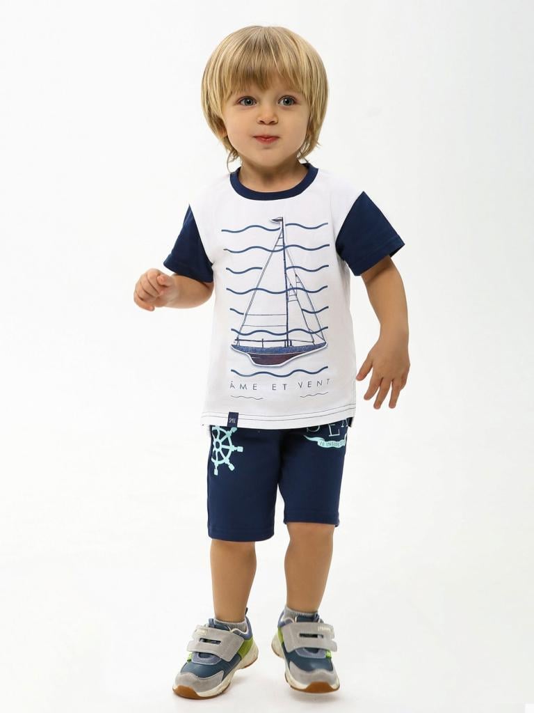 Футболка Smil 110 см Білий (110549)