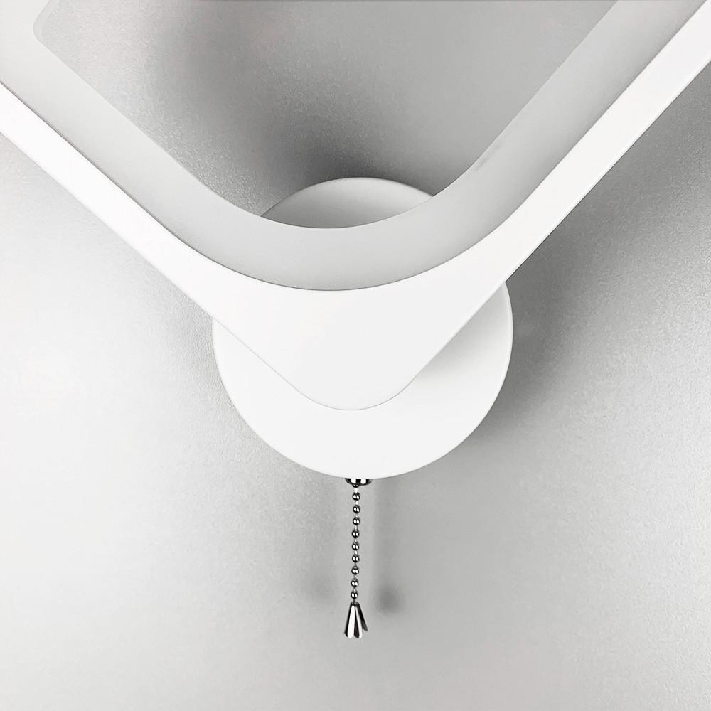 Бра мінімалістичнe LED у білому корпусі (2281/1S WT) - фото 6 Бра мінімалістичнe LED у білому корпусі (2281/1S WT) - фото 6