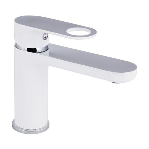Смеситель для раковины Q-tap Jay Chrome/White (QTVJAY270CRW45551)