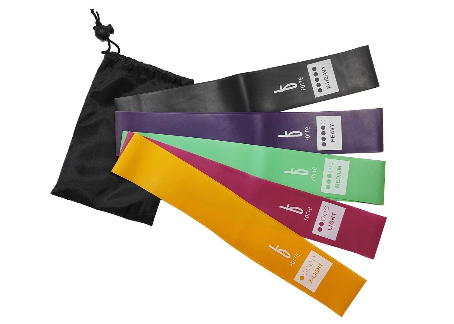 Резинки для фітнесу FORTE 5 штук (HB001)