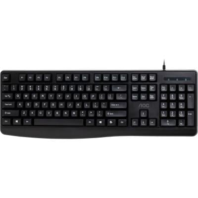 Клавиатура AOC KB120B USB UA Black (KB120B/97)