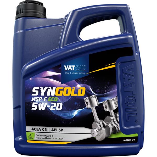 Моторное масло VATOIL 50777 SynGold MSP-F ECO 5W-20 4 л (5W20/4 ECO)