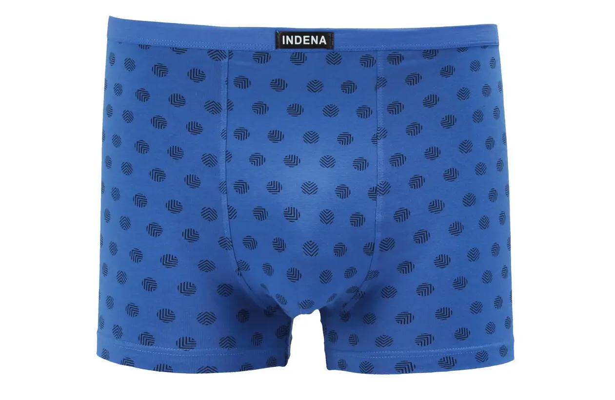 Мужские трусы INDENA Батал стрейчевые 5XL Синий (205047)