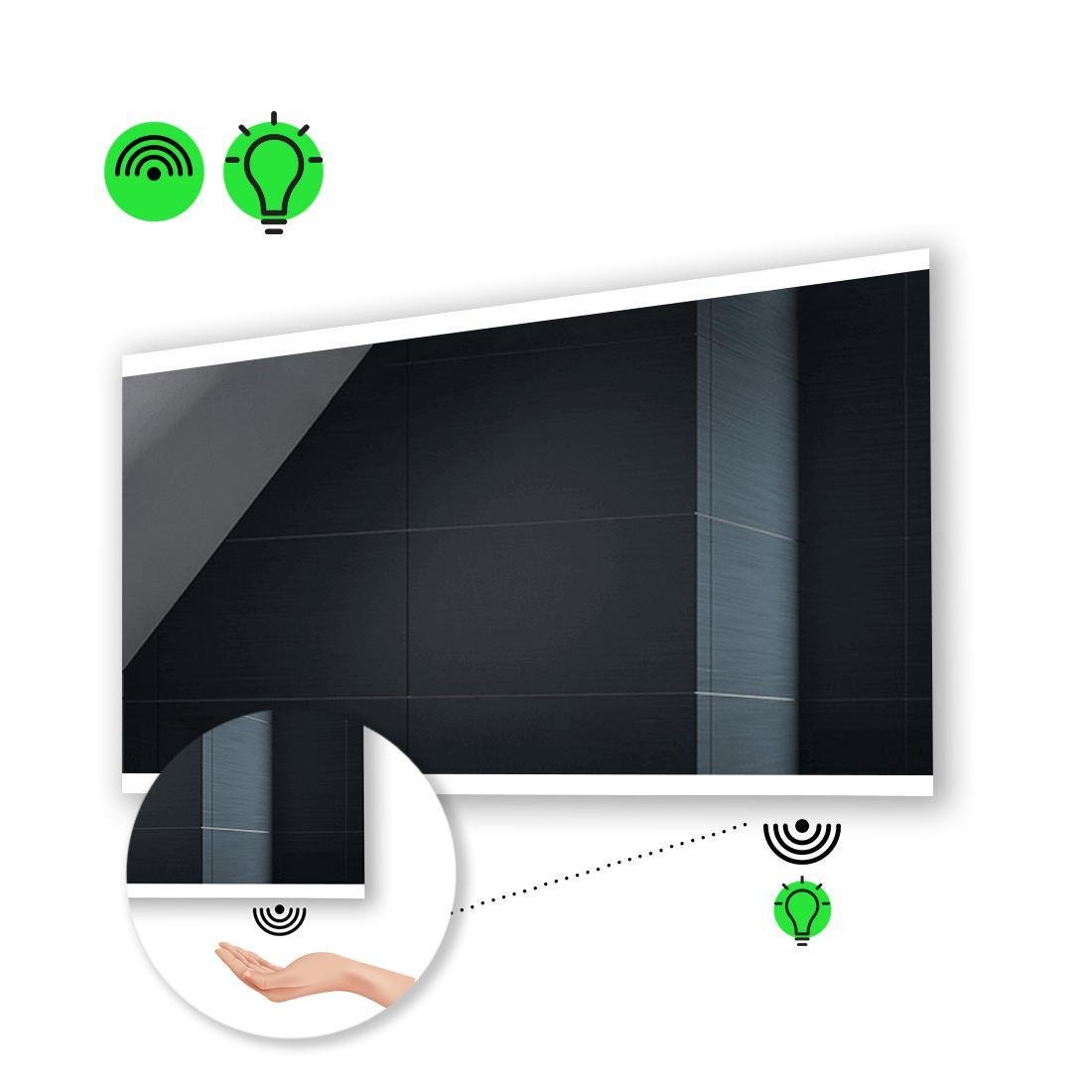 Зеркало с LED подсветкой Ines с ИК включателем 120x80 см (Inesg201)