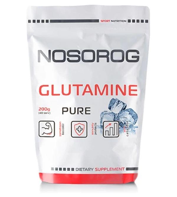 Аминокислота Nosorog Nutrition Glutamine без вкуса 200 г