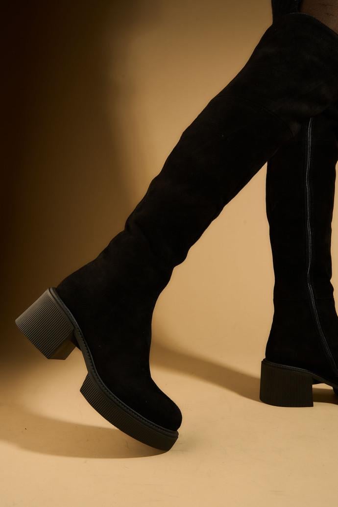 Сапоги женские Fabio Monelli р. 41 Черный (178135)