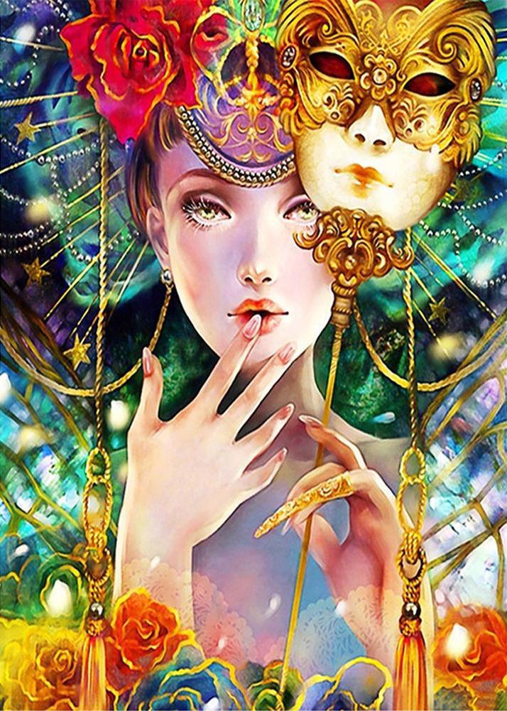 Алмазна мозаїка Emerald Craft Маскарад 30x40 см (19697)