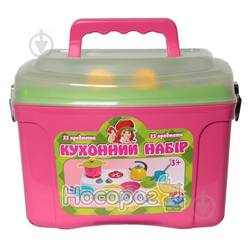 Набор посудки в ящичке 23 предмета Технок (2407)