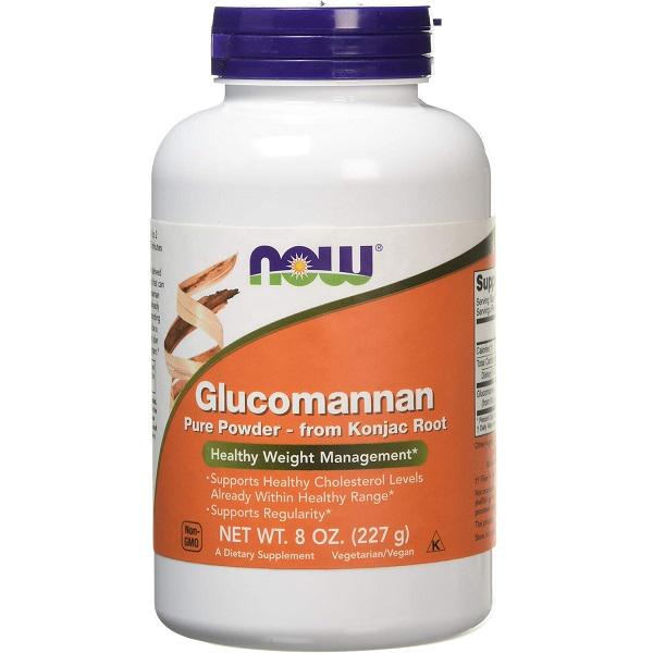 Клетчатка NOW Foods Glucomannan 227 г 114 порций Pure (000022467)