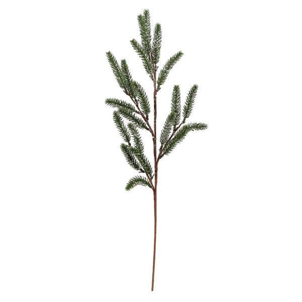 Ветка декоративная Yes! Fun хвойная с ледяными кристаллами 70 см (973962)