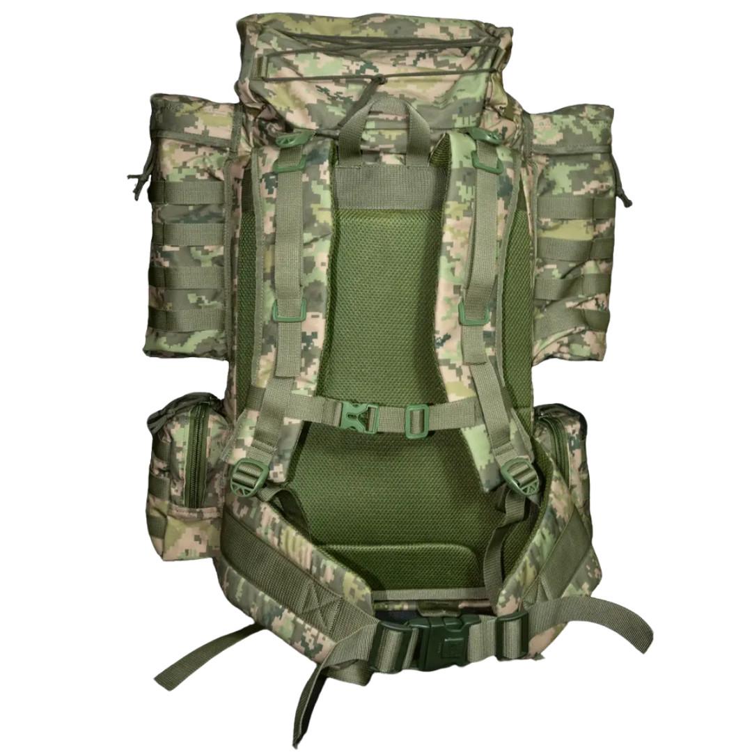 Рюкзак тактичний Kirasa KI951 Cordura 1000D MOLLE 70 L Pixel - фото 5 Рюкзак тактичний Kirasa KI951 Cordura 1000D MOLLE 70 L Pixel - фото 5