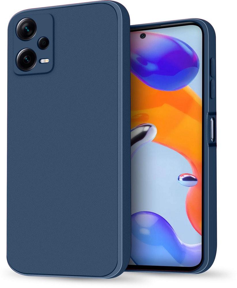Силиконовый чехол HardCorner Xiaomi Redmi Note 12 Pro+ 5G (с микрофиброй) Blue (35421-28) Силиконовый чехол HardCorner Xiaomi Redmi Note 12 Pro+ 5G (с микрофиброй) Blue (35421-28)