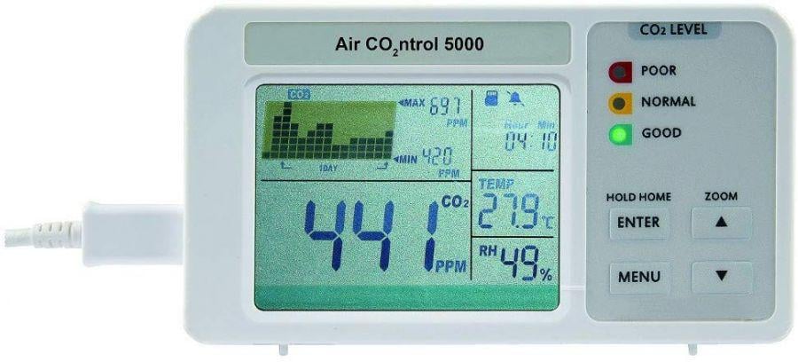 Вимірювач рівня CO2 TFA AIRCO2NTROL 5000 31500802 - фото 4 Вимірювач рівня CO2 TFA AIRCO2NTROL 5000 31500802 - фото 4